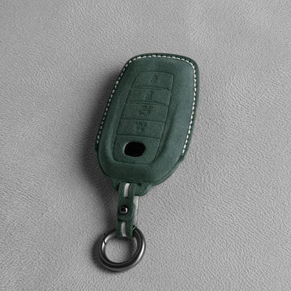 For Toyota - Alcantara Leather Key Fob Cover with Keychain (4 - button) - Kollen US
